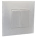 SERIAL KEY WITH FRAME WHITE BTICINO CLASSIA - Ключове и контакти<<<Електроматериали<<<Praktiker&&&Ключове и