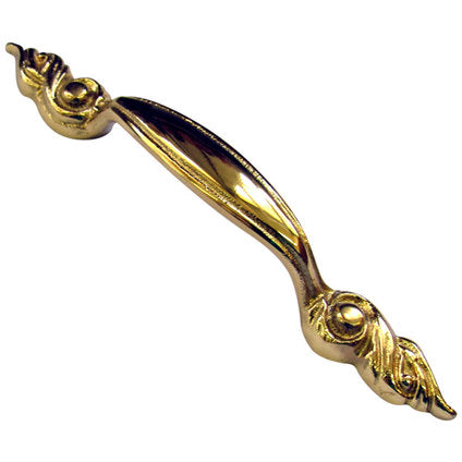 FURNITURE HANDLE BRASS 96 MM SERGANI 259