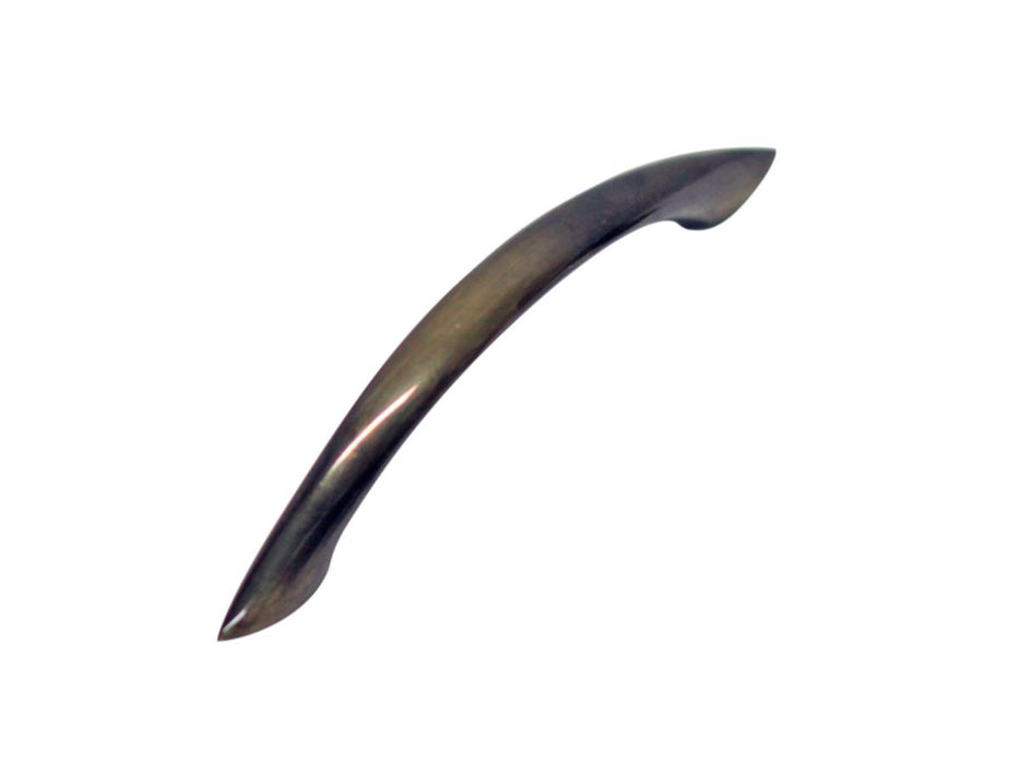 FURNITURE HANDLE 128MM ARC PATINA 233