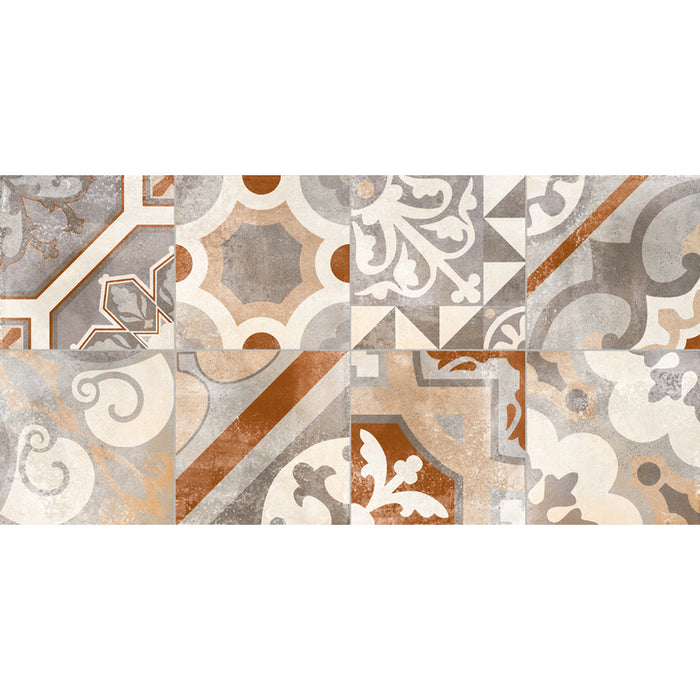 TERRACOTTA SERRA CEMENTINA MIX 30X60 CM