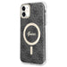 Set Guess GUBPN61H4EACSK Case + Charger iPhone 11 6.1’’ black/black hard case 4G Print MagSafe - Cell phone cases