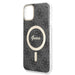 Set Guess GUBPN61H4EACSK Case + Charger iPhone 11 6.1’’ black/black hard case 4G Print MagSafe - Cell phone cases