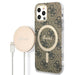 Set Guess GUBPP12MH4EACSW Case+ Charger iPhone 12/12 Pro brown/brown hard case 4G Print MagSafe - Cell phone cases