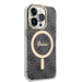 Set Guess GUBPP14LH4EACSK Case+ Charger iPhone 14 Pro 6.1’’ black/black hard case 4G Print MagSafe - Cell phone cases