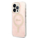 Set Guess GUBPP14LH4EACSP Case+ Charger iPhone 14 Pro 6.1’’ pink/pink hard case 4G Print MagSafe - Cell phone cases