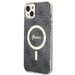 Set Guess GUBPP14MH4EACSK Case+ Charger iPhone 14 Plus 6.7’’ black/black hard case 4G Print MagSafe - Cell phone cases