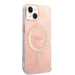 Set Guess GUBPP14MH4EACSP Case+ Charger iPhone 14 Plus 6.7’’ pink/pink hard case 4G Print MagSafe - Cell phone cases