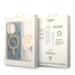 Set Guess GUBPP14XH4EACSB Case+ Charger iPhone 14 Pro Max 6.7’’ blue/blue hard case 4G Print MagSafe - Cell phone cases