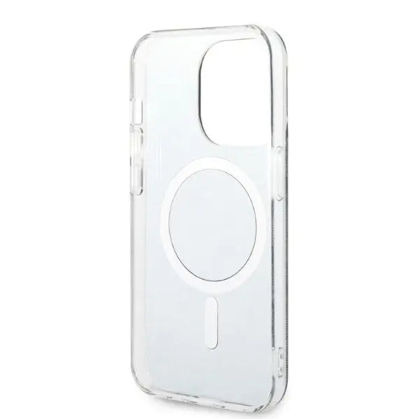 Set Guess GUBPP14XH4EACSK Case+ Charger iPhone 14 Pro Max 6.7’’ black/black hard case 4G Print MagSafe - Cell phone