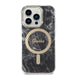 Set Guess GUBPP14XHMEACSK Case+ Charger iPhone 14 Pro Max 6.7’’ black/black hard case Marble MagSafe - Cell phone cases