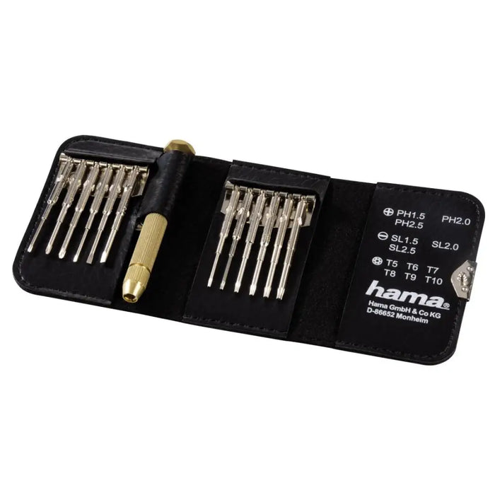 Set HAMA 39694 12 pcs - Отвертки<<<Продукти за дома<<<ValiAPI&&&Други<<<Аксесоари за телевизори<<<Аксесоари<<<TechMart