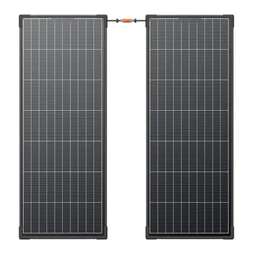 Set of 2x EcoFlow 130W photovoltaic panel (rigid construction) - Photovoltaic panels<<<Photovoltaic