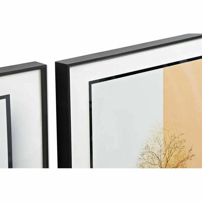 Set of 3 pictures DKD Home Decor Aluminium MDF Wood 200 x 3 x 70 cm (3 Pieces) - Декорация и Осветление<<<Дом