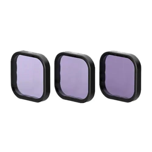 Set of 3 Telesin ND 8/16/32 filters for GoPro GoPro Hero 13 Black (S5-FLT-12-TGP) - For sports