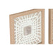 Set of 4 pictures Home ESPRIT Paper Crystal 22 x 2 x 22 cm - Декорация и Осветление<<<Дом Градина<<<BigBuy&&&Картини и
