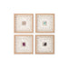 Set of 4 pictures Home ESPRIT Paper Crystal 22 x 2 x 22 cm - Декорация и Осветление<<<Дом Градина<<<BigBuy&&&Картини и