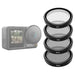 Set of 4 TELESIN CPL/ND8/ND16/ND32 filters for DJI Osmo Action 3 / 4 / 5 - For sports cameras<<<Accessories<<<Photo