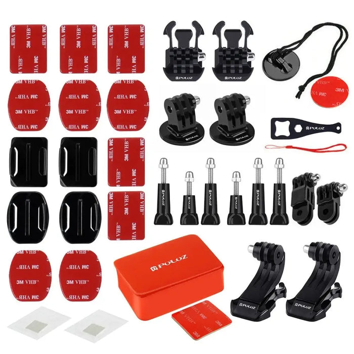 Set of 53 Puluz accessories for sports cameras PKT16 - Sets<<<Photo and cameras<<<InnproXML