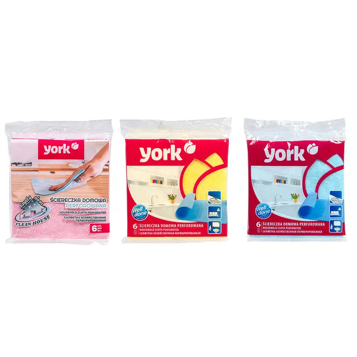SET OF 6 PIECES FOR DAMPING 34X35 YORK - Продукти за почистване<<<Домашни потреби<<<Кухня<<<Praktiker