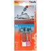SET OF ABRASIVE HEADS MINI 5 PCS. KWB - Метални четки<<<Консумативи за електроинструменти<<<Инструменти и