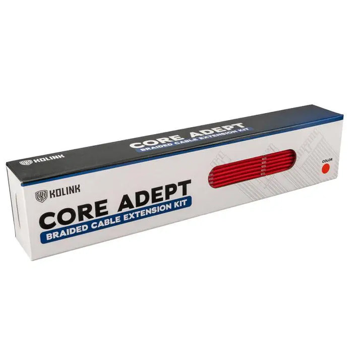 Set of braided cables Kolink Core Red - Входно-изходни контролери<<<Компютърни компоненти<<<ValiAPI