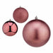 Set of Christmas balls Krist+ Pink Plastic Ø 12 cm (6 Units) - Декорация и Осветление<<<Дом Градина<<<BigBuy&&&Коледни