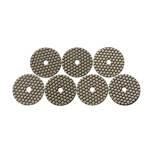 SET OF DIAMOND DRY POLISHING DISCS 7 PCS NEXTOOL SPD-710 - Кечета за полиране<<<Консумативи за