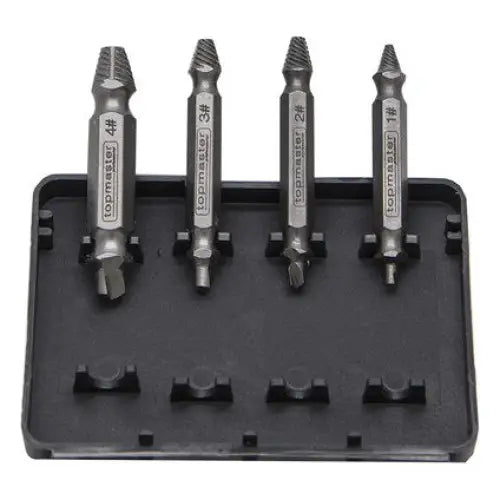 SET OF EXTRACTORS 4 PCS. TOPMASTER - Комплекти вложки и тресчотки<<<Ръчни инструменти<<<Инструменти и