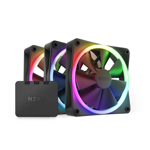 Set of fans NZXT F120 RGB Black 3 pieces and NZXT RGB controller - Вентилатори<<<Компютърни