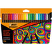 Set of Felt Tip Pens Bic 978035 Black Multicolour 24 Pieces - Ученически Пособия<<<Играчки