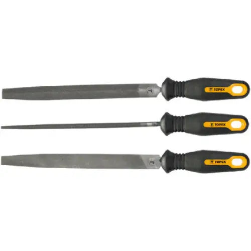 SET OF FILES 3 PCS. TOPEX - Шлифовачни материали<<<Ръчни инструменти<<<Инструменти и железария<<<Praktiker&&&Шлифовъчни