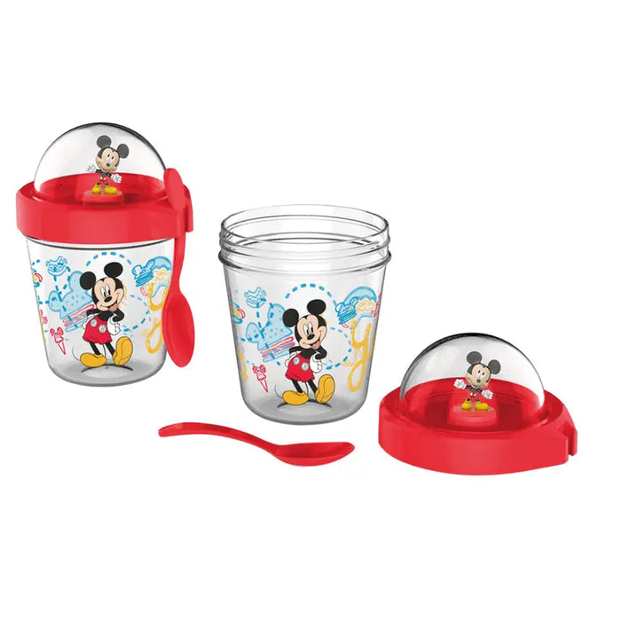 SET OF GLASS WITH FIGURE + MICKEY DISNEY BOARD GAME - Кутии за храна и купи<<<Домашни потреби<<<Кухня<<<Praktiker