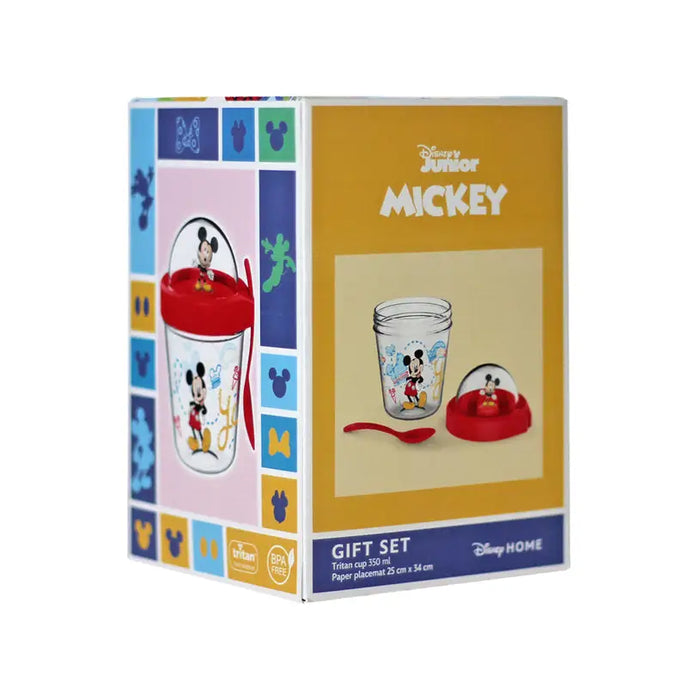 SET OF GLASS WITH FIGURE + MICKEY DISNEY BOARD GAME - Кутии за храна и купи<<<Домашни потреби<<<Кухня<<<Praktiker