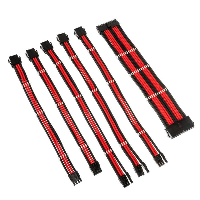 Set of Kolink Core braided cables Black/Red - Входно-изходни контролери<<<Компютърни компоненти<<<ValiAPI