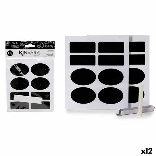 Set of stickers Kinvara 12 Units - Декорация и Осветление<<<Дом Градина<<<BigBuy&&&Други артикули за