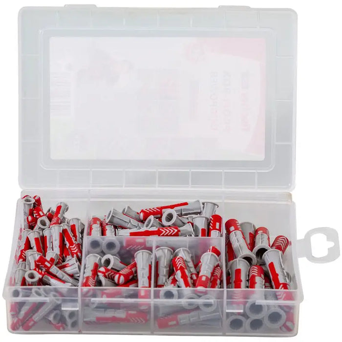 SET OF UNIVERSAL PLUGS 132 PCS. FISCHER DUOPOWER - Комплекти дюбели<<<Дюбели<<<Инструменти и железария<<<Praktiker