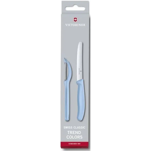Set Victorinox Trend Color peeler + knife blue 6.7116.21L22 - Домакински прибори<<<За Кухнята<<<Малки