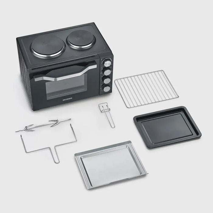 Severin TO 2074 toaster oven 30 L 2500 W Black Grill - Mini ovensAGD-MPI<<<Home Appliance - ProductsAGD<<<ActionPL