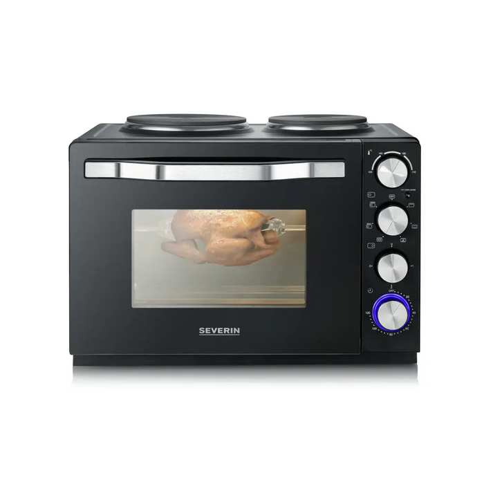 Severin TO 2074 toaster oven 30 L 2500 W Black Grill - Mini ovensAGD-MPI<<<Home Appliance - ProductsAGD<<<ActionPL