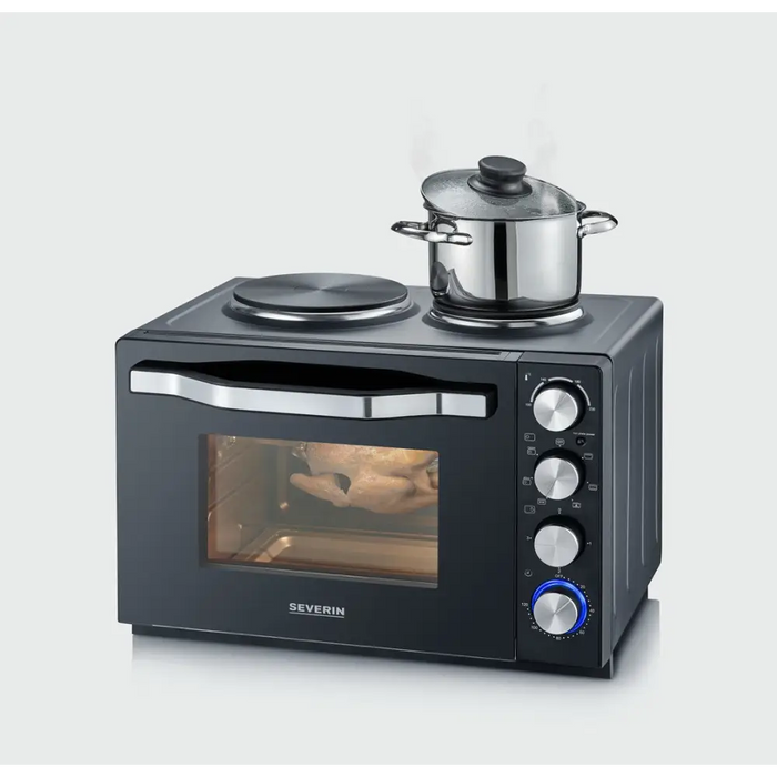 Severin TO 2074 toaster oven 30 L 2500 W Black Grill - Mini ovensAGD-MPI<<<Home Appliance - ProductsAGD<<<ActionPL