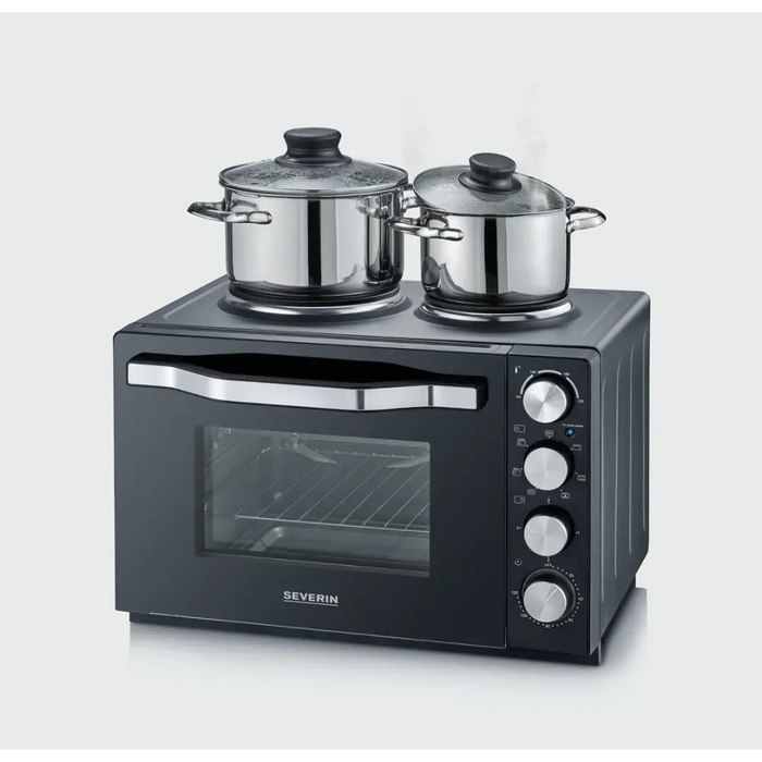 Severin TO 2074 toaster oven 30 L 2500 W Black Grill - Mini ovensAGD-MPI<<<Home Appliance - ProductsAGD<<<ActionPL