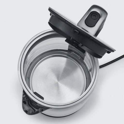 Severin WK 3420 electric kettle 1.7 L 2200 W Black Stainless steel Transparent - Electric kettlesAGD-CZE<<<Home