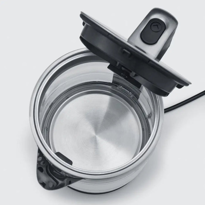 Severin WK 3420 electric kettle 1.7 L 2200 W Black Stainless steel Transparent - Electric kettlesAGD-CZE<<<Home