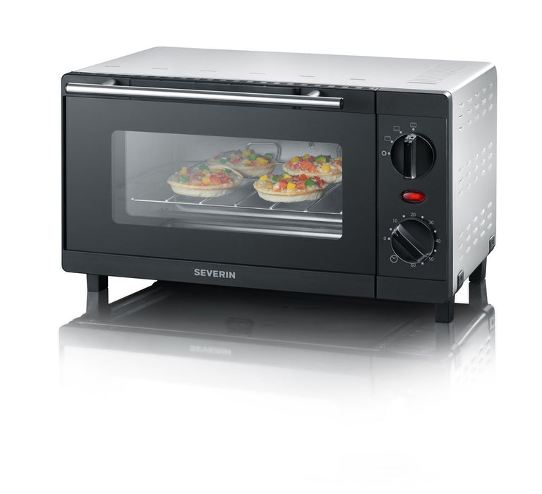 Severin TO 2052 toaster oven 9 L 800 W Black Grill