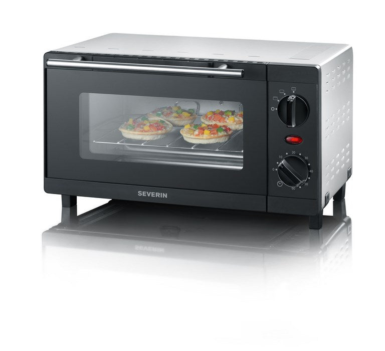 Severin TO 2052 toaster oven 9 L 800 W Black Grill