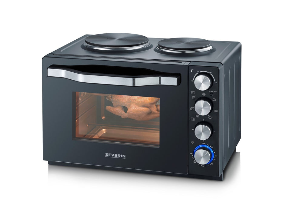 Severin TO 2074 toaster oven 30 L 2500 W Black Grill