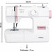 Sewing Machine Medion - Почистване Прахосмукачки И Гладене<<<Дом Градина<<<BigBuy&&&Шевни машини<<<Почистване