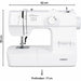 Sewing Machine Medion - Почистване Прахосмукачки И Гладене<<<Дом Градина<<<BigBuy&&&Шевни машини<<<Почистване