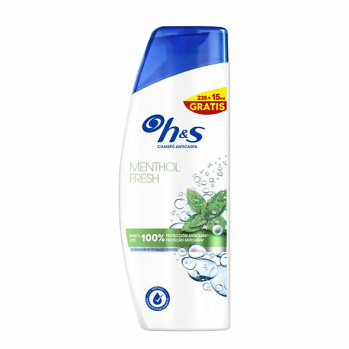Shampoo H&S menthol fresh 250 ml Menthol Anti-dandruff - Декорация и Осветление<<<Дом