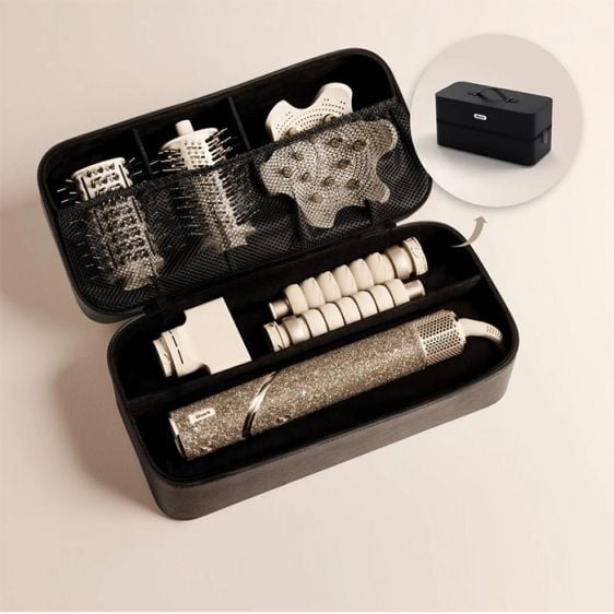 SharkNinja FlexStyle Champagne Diamond Limited Edition 5-in-1 Air Styler and Hair Dryer HD446JSEU